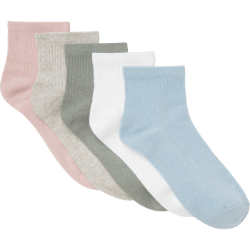 Mid Cut socka 5p rosa 39/41 mywear.