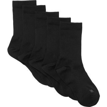 Sportsocka ribb 5p svart 37/40 mywear.