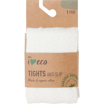 Babystrumpbyxa Boo 1p Vit 50/56 ICA I love eco.
