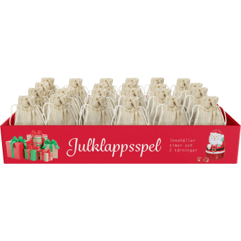Julklappsspel i påse Hedlundgruppen.