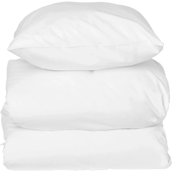 Bäddset Leah Vit 150x210cm Hemtex24h.
