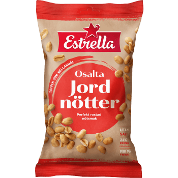 Jordnötter Osaltade 250g Estrella.