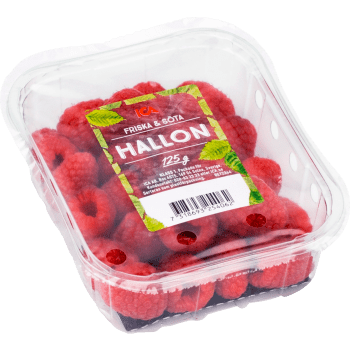 Hallon 125g Klass 1 ICA.