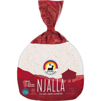 Tunnbröd Njalla 250g Polarbröd.