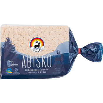 Tunnbröd Abisko Mjölkfri 8-p 360g Polarbröd.