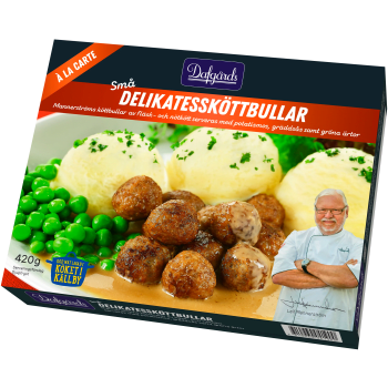 Delikatessköttbullar små 420g Dafgårds.
