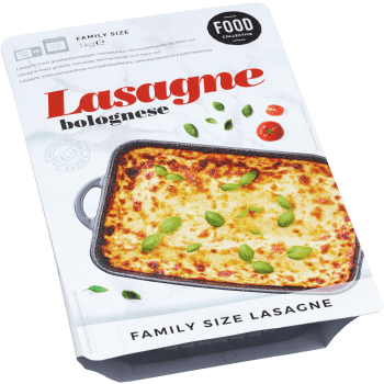 Färdigmat Lasagne Bolognese 1kg Food Collective.