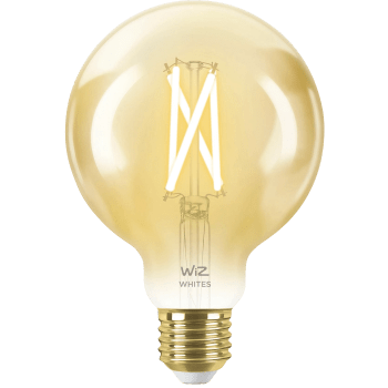 Smart LED Wiz G95 Vintage E27 640lm(50W) Dimbar Philips.
