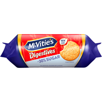 Digestives mindre socker 300g Mc Vities.