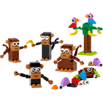 LEGO Kreativt skoj med apor 11031.