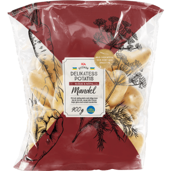Delikatess Mandelpotatis 900g Klass 1 ICA.
