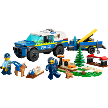LEGO City Polisens mobila hundträning 60369.
