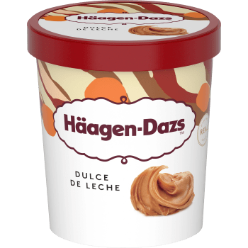 Glass Dulce de leche 460g Häagen Dazs.