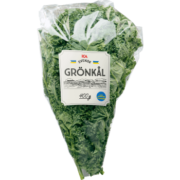Grönkålsblad Påse 400g Klass 1 ICA.