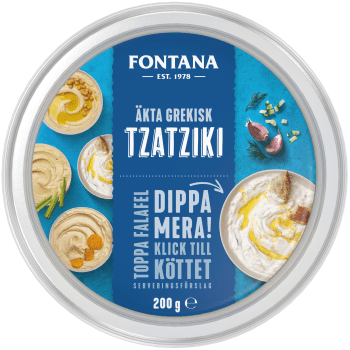 Tzatziki Äkta Grekisk 200g Fontana.