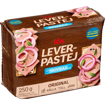 Leverpastej Skivbar 250g ICA.