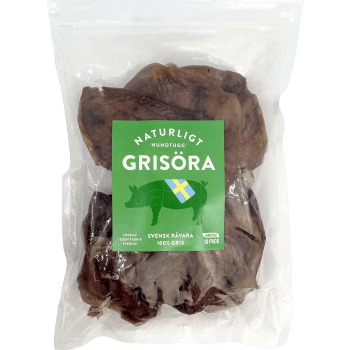 Hundtugg Grisöra 10-p Naturligt.
