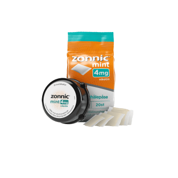 Munhålepulver Mint 4mg 20-p Zonnic.