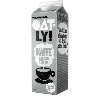 Havredryck iKaffe Barista 3% 1l Oatly.