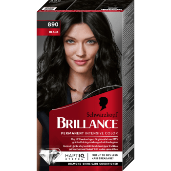 890 Black Hårfärg 1-p Brilliance Schwarzkopf.