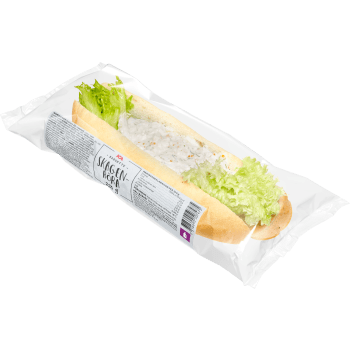 Baguette med Skagenröra 220g ICA.