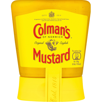 Original Mustard squeezy 150g Colmans.