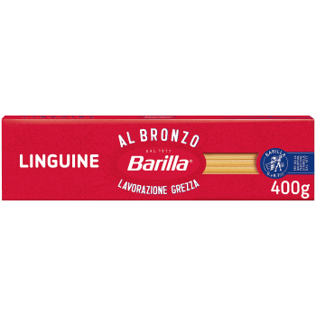 Pasta Linguine Al Bronzo 400g Barilla.