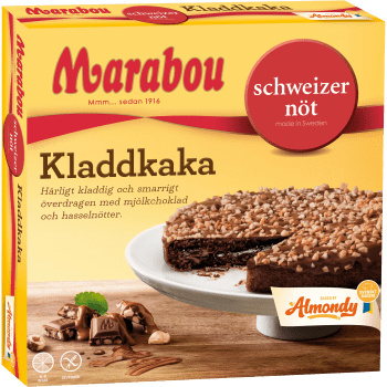Marabou Schweizernöt kladdkaka 420g Almondy.