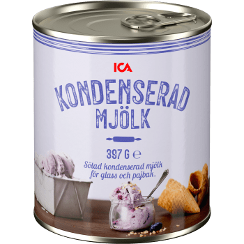 Kondenserad Mjölk 397g ICA.