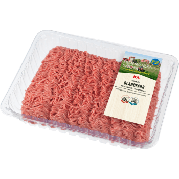 Blandfärs Färsk 50/50 ca 1,6kg ICA.