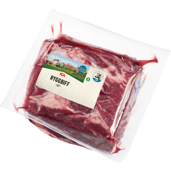 Ryggbiff Färsk ca 900g ICA.