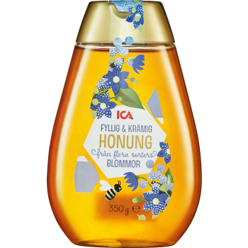 Honung Flytande flera sorters blommor 350g ICA.