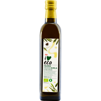 Extra virgin Italiensk Olivolja Ekologisk 500ml ICA I love eco.