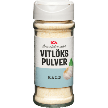 Vitlökspulver Malen 52g ICA.