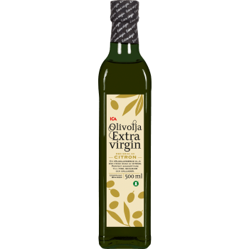 Extra vigin Olivolja Citron 500ml ICA.