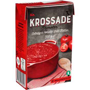 Krossade Tomater 500g ICA.