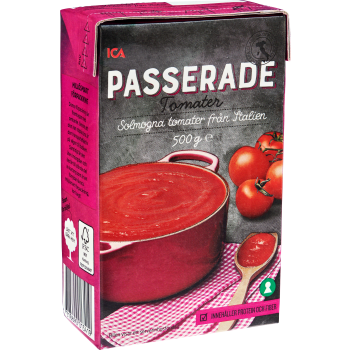 Passerade Tomater 500g ICA.