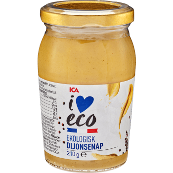 Dijonsenap Ekologisk 210g ICA I love eco.