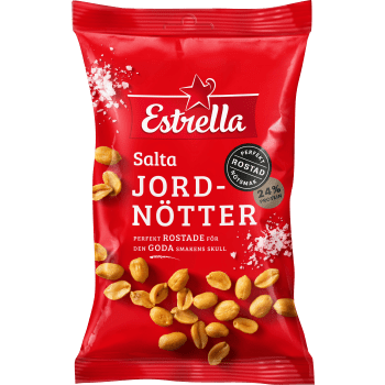 Jordnötter Salta 275g Estrella.