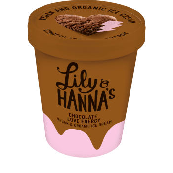 Chocolate love energy 465ml Lily & Hanna's.