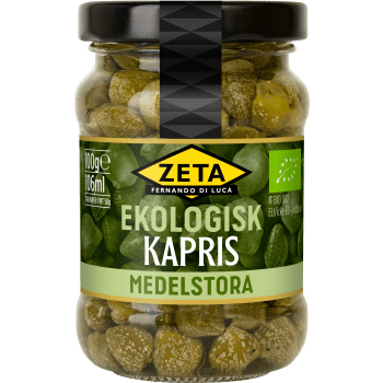 Kapris Ekologisk 100g Zeta.