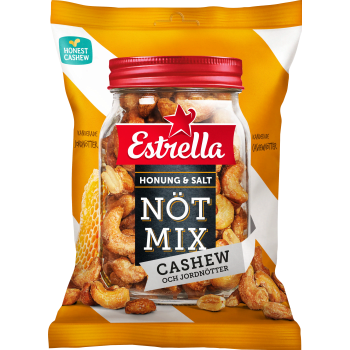 Nötmix Honung & Salt 175g Estrella.