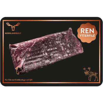 Renytterfillé ca 250g Norrlandsvilt.