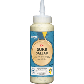 Gurksalladsås 250 ml ICA.