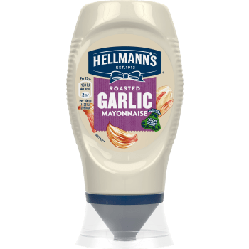 Majonnäs med vitlök 250ml Hellmann's.