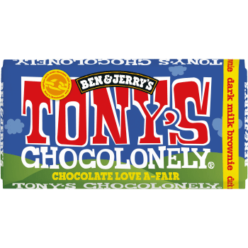 Chokladkaka Mörk Chocolate Brownie 180g Tony's Chocolonely.