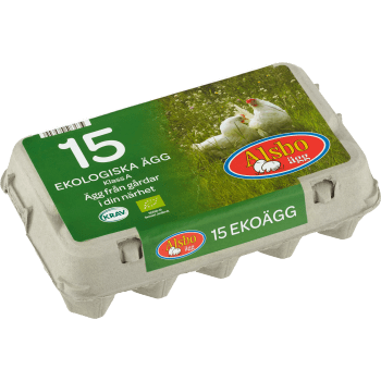 Ägg M Eko 15-pack Alsbo Ägg.