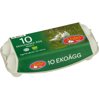 Ägg M/L 10-pack Alsbo Ägg.