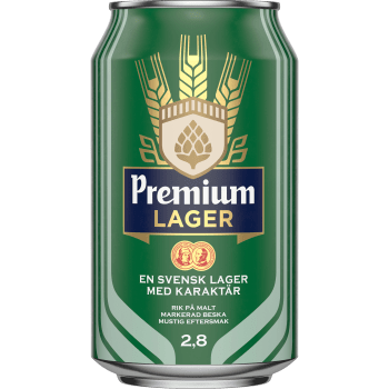 Öl Premium Lager 2,8% 33cl Spendrups.