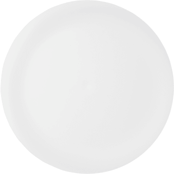 Plasttallrik Vit 25cm ICA.